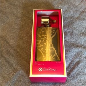 NIB Lilly for Target giraffe flask